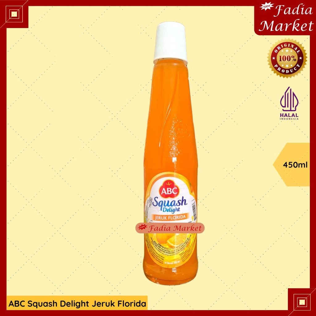 

ABC Squash Delight Sirup Jeruk Florida Lebaran Ramadhan Idul Fitri 450ml