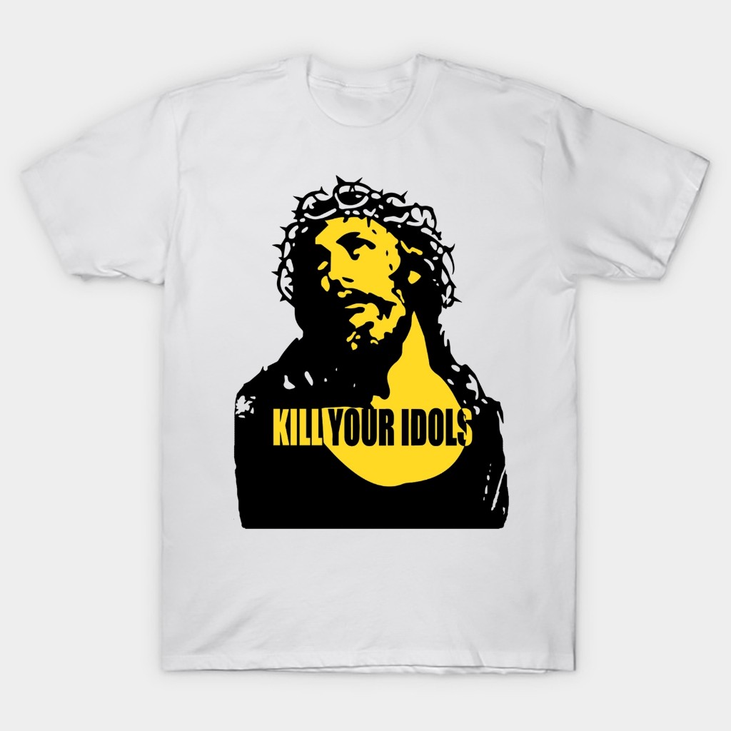 Kaos T shirt musik kill your idols jesus axl rose