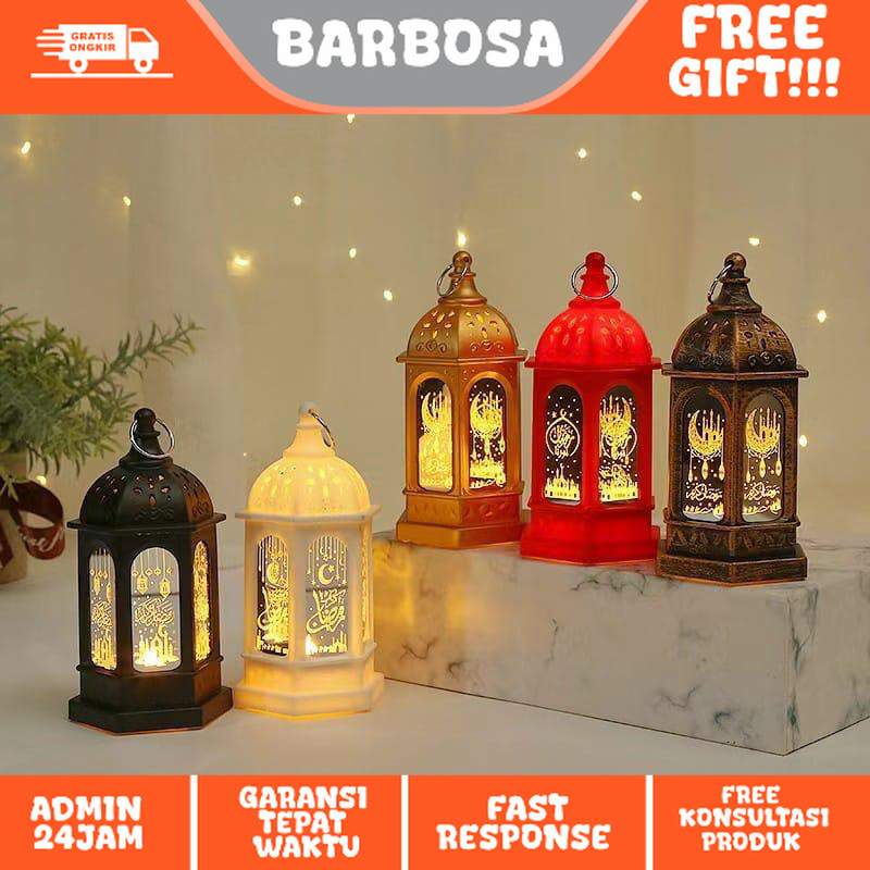 Lentera Lilin LED Idul Fitri/Led Ramadan/Lentera Ramadhan/Bingkisan/ Lentera Lebaran