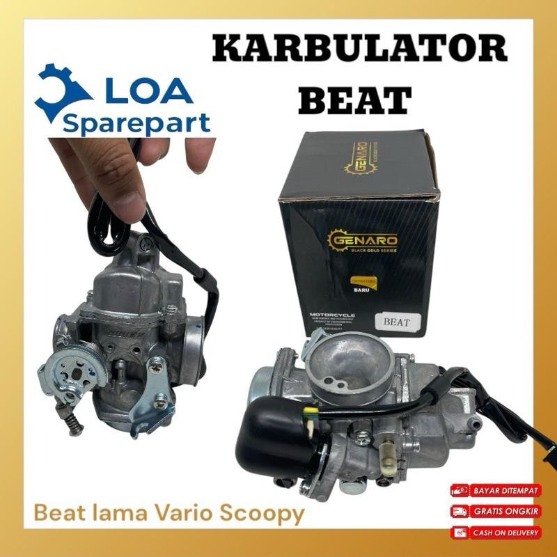 Karburator Beat Lama karbu Beat Vario Scoopy Karburator Original Genaro