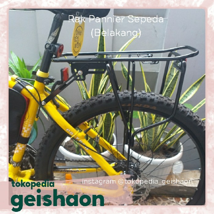 Rak Touring Sepeda Rak Bagasi Belakang Sepeda - Minor