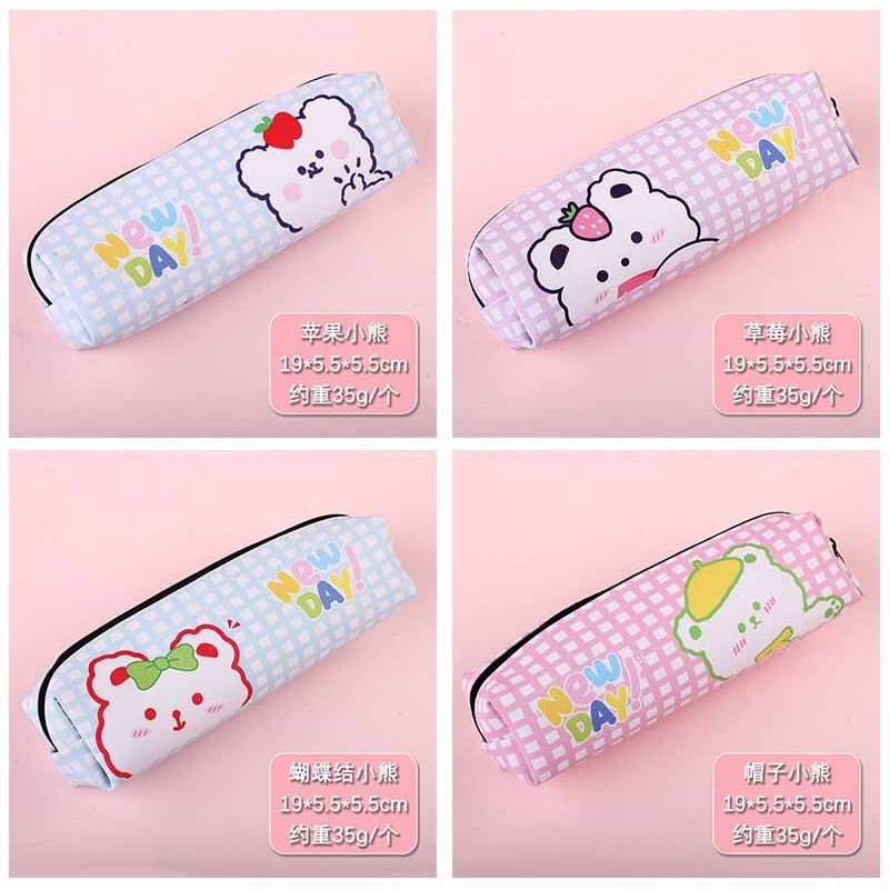 

Tas Pensil Tempat Alat Tulis Motif Beruang New Day Fashion Korea 901