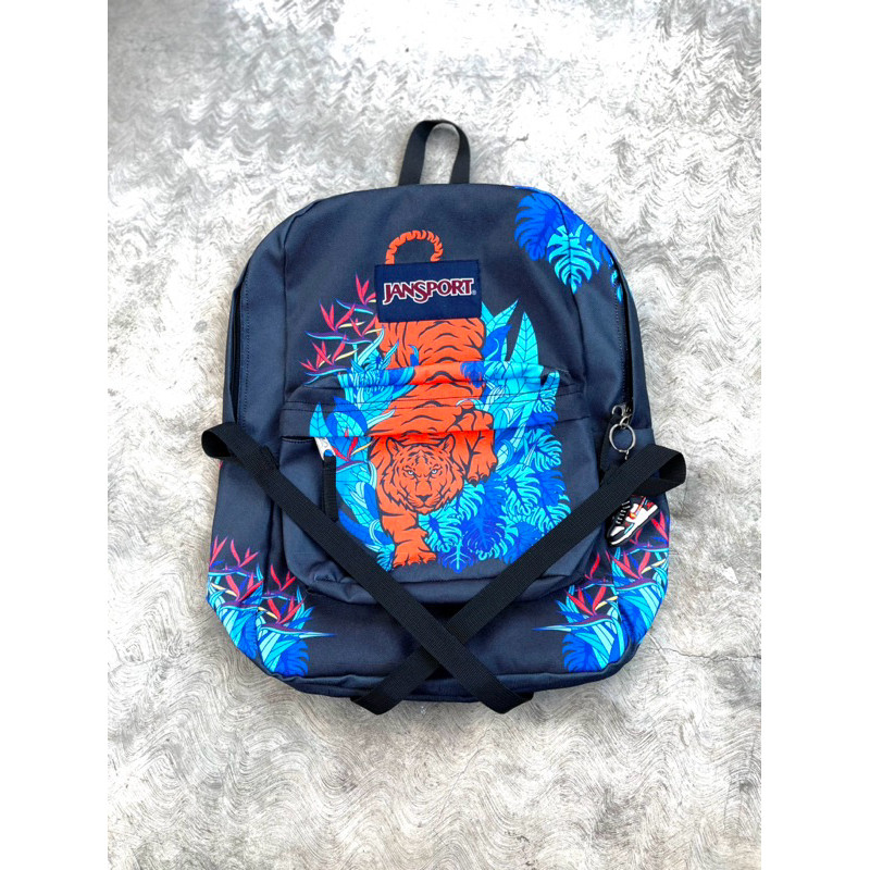 Tas Jansport Motif Harimau Backpack Tiger High Stakes