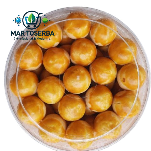 

MT KUE NASTAR BULAT TOPLES 350gr Kue Lebaran Kue Kering Pineapple tart Cemilan Lebaran Viral