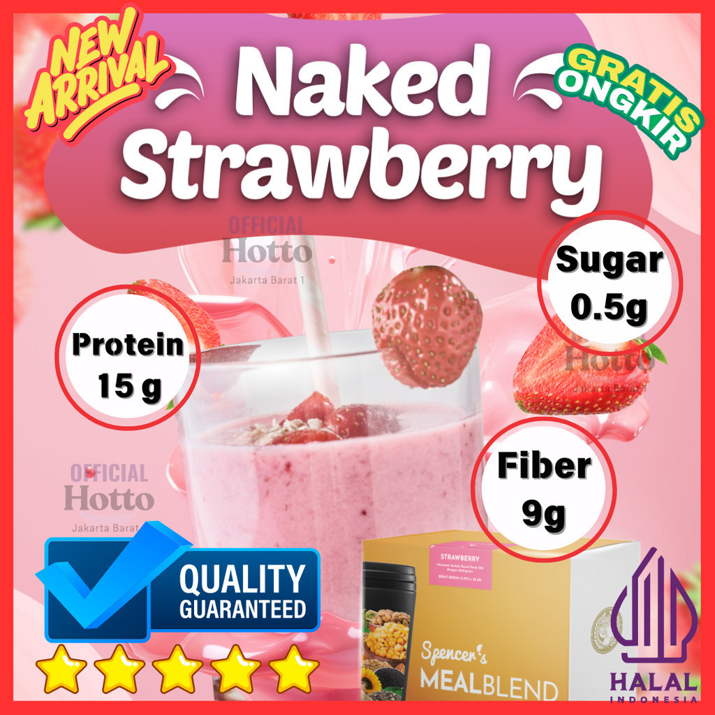 

PROMO!!! Spencer's MealBlend STRAWBERRY (RUNNER UP)
