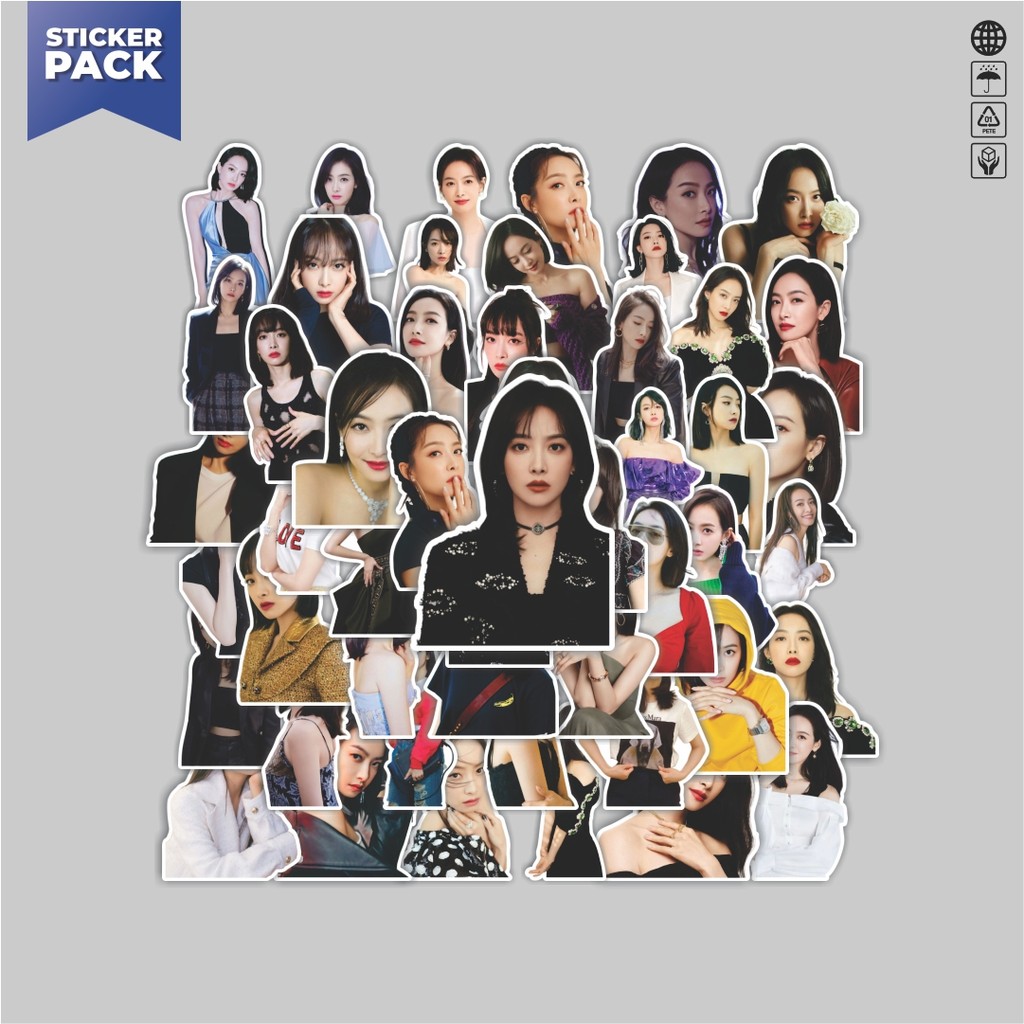 

[100PCS]Stiker Pack Stiker F(X) VICTORIA Aesthetic Vinyl Anti Air Dekorasi Sticker Laptop Buku Journal Koper Helm Casing HP Gitar Helm Skateboard
