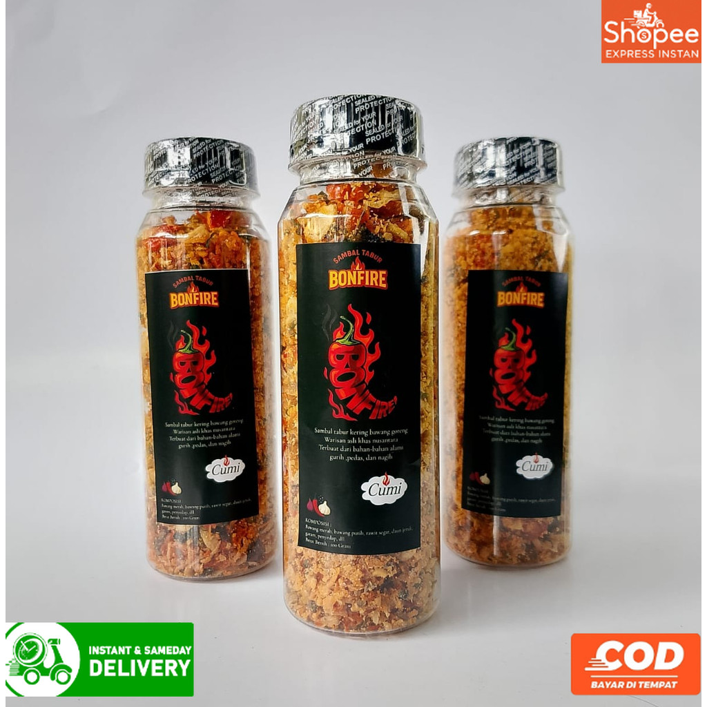 

Sambal Awur Pilih Varian 1 Botol Sambal Tabur Kering Pedas Siap Saji 100g ORIGINAL TERI CUMI JENGKOL