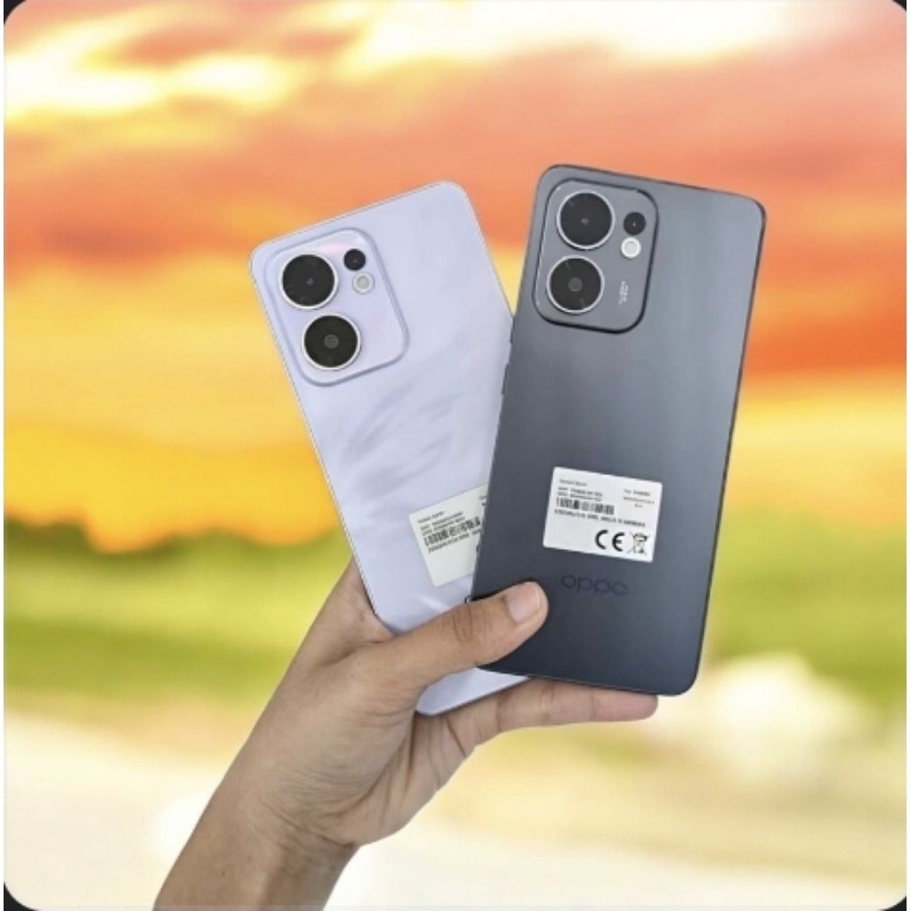 oppo reno 13 hp second versi ram 12 256gb siap pakai lengkap original