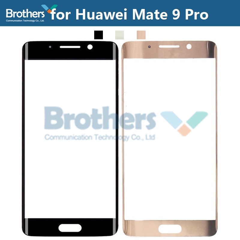 Front Outer Glass Lens For Huawei Mate 9 Pro Mate9Pro Tou  Screen Glass for Mate9Pro Front LCD Glass