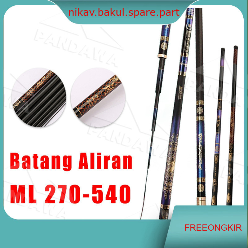 Joran Tegek Kagawa Batik Hantu Tua Joran 540 Carbon Medium Hard Pancing Tegek Pancing 450 Tegek Kaku