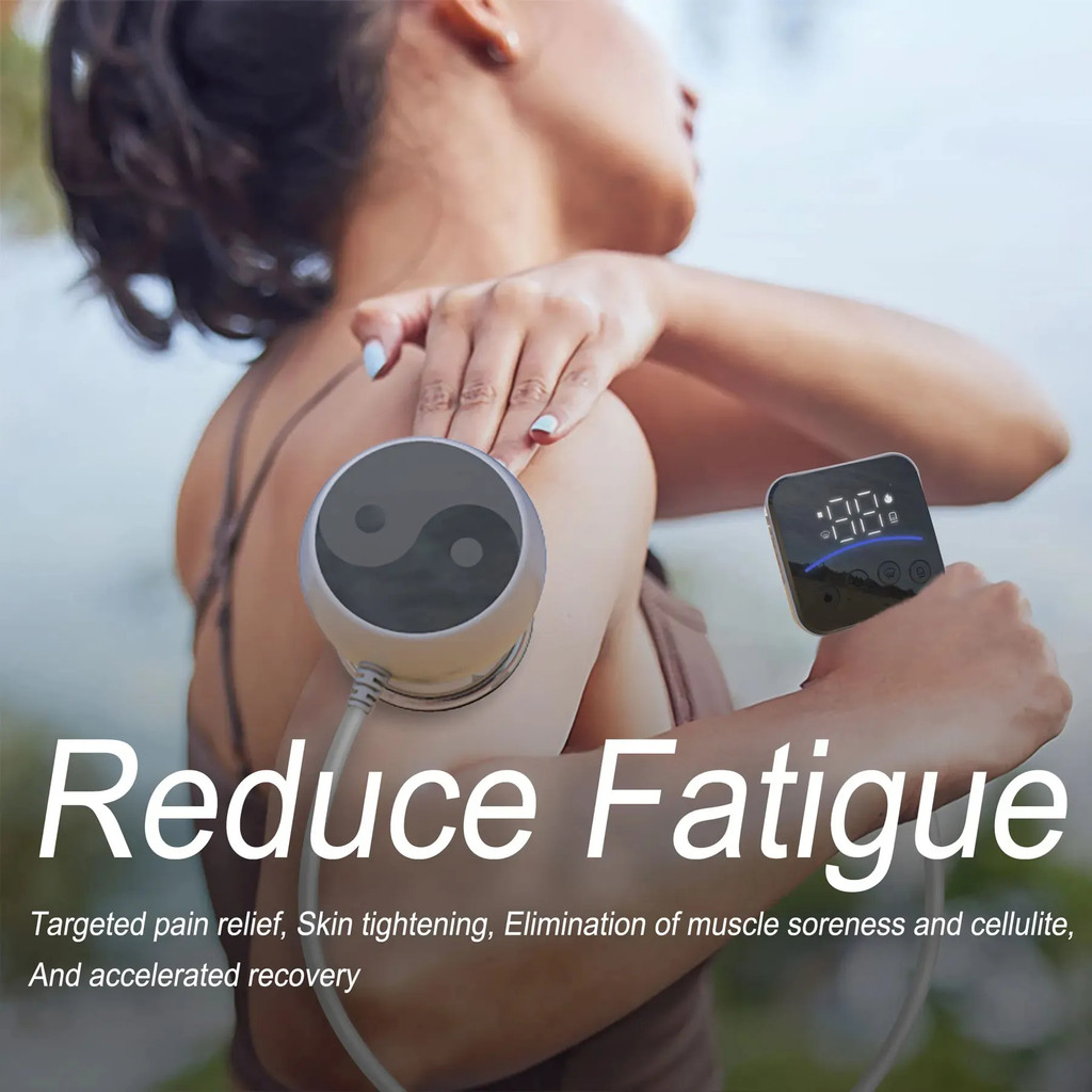 Electric Cupping Smart Vacuum Cupping Visual Remote Control with Cable Can Puller Self-Controlled Cu