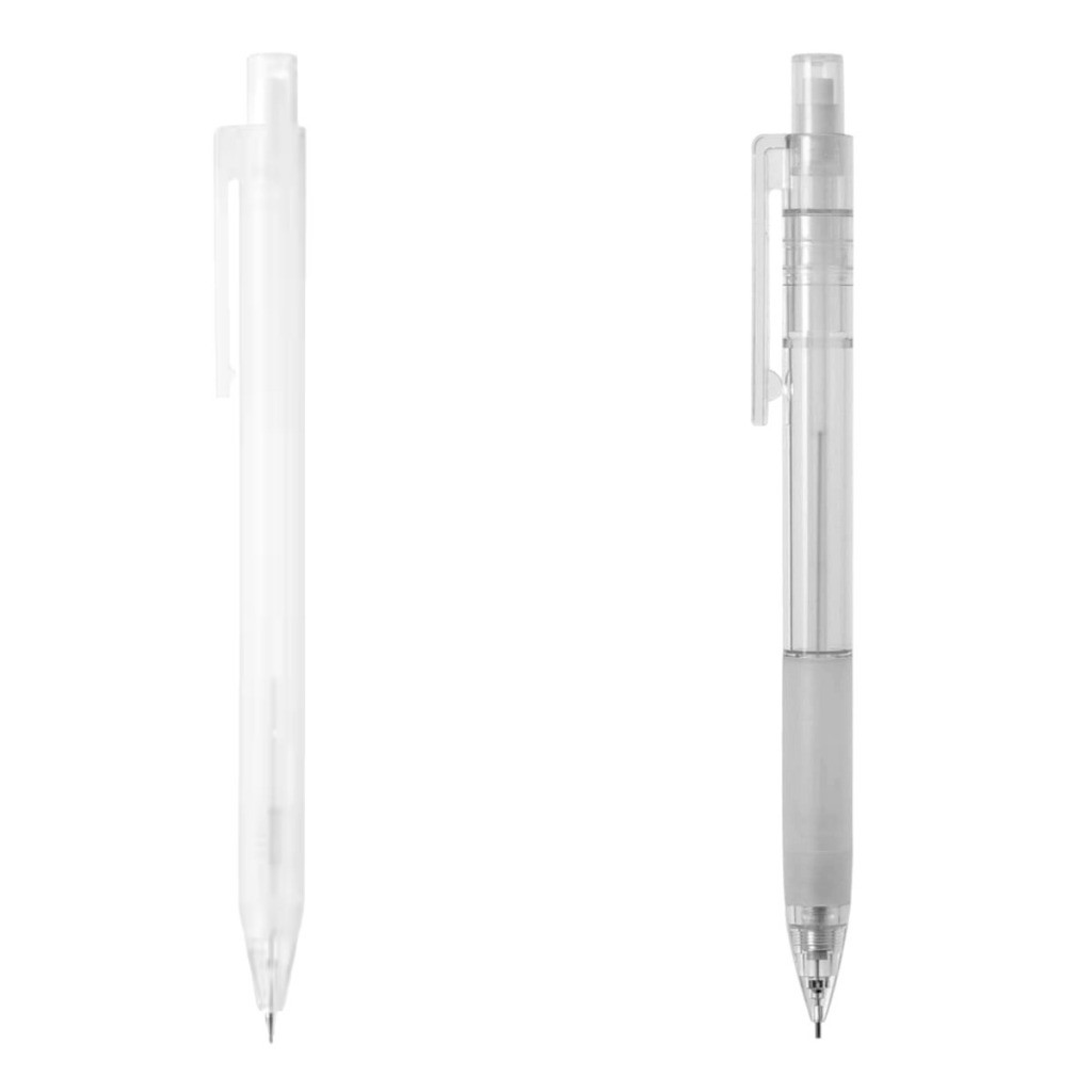 

MUJI Mechanical pencil (with rubber grip) 0.5mm - Ready Indonesia