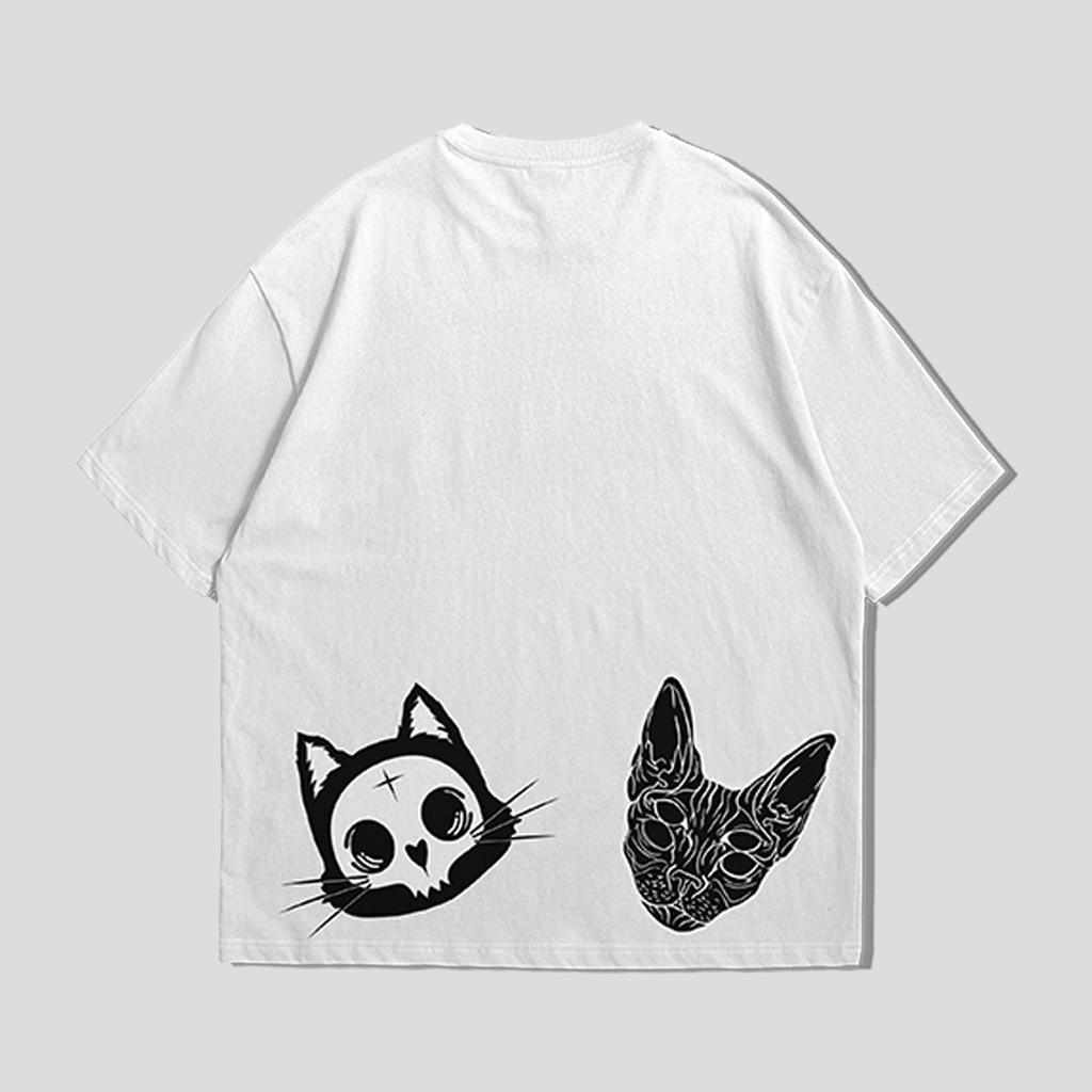 COD - Badler "Angry Cat" White Tee
