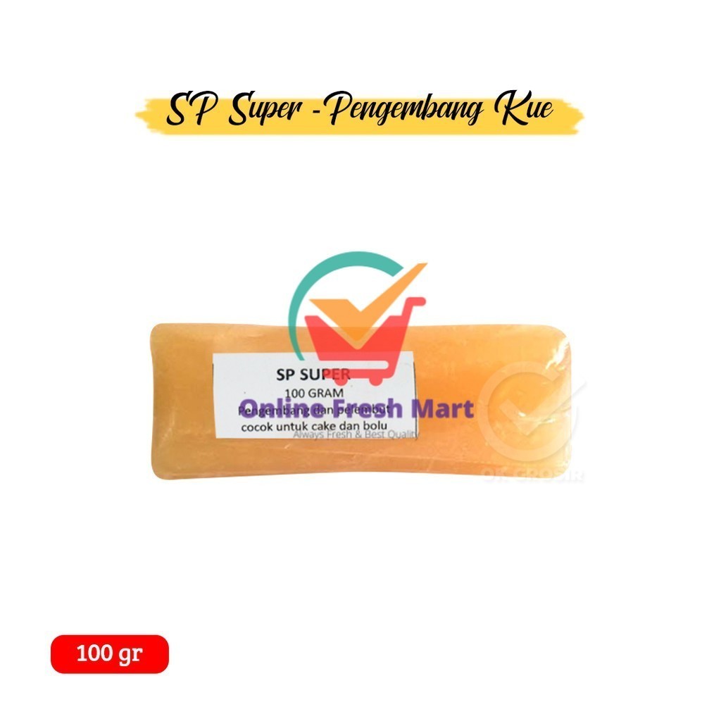 

SP Super / Pengembang Kue (100 gr) - Online Fresh Mart Denpasar