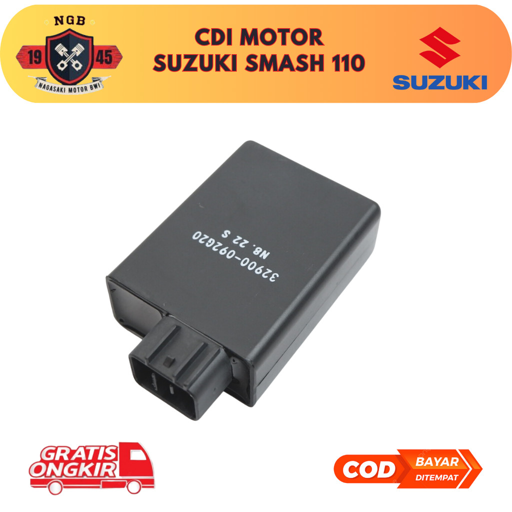 CDI Unit Assy Motor Suzuki Smash 110 / CDI Smash 110 - 32900B09G21N000