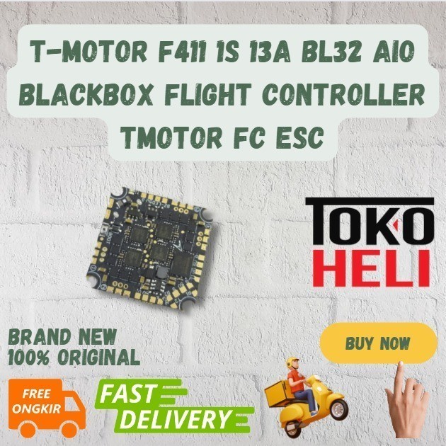 T-Motor F411 1S 13A Bl32 AIO Blackbox Flight Controller Tmotor FC ESC