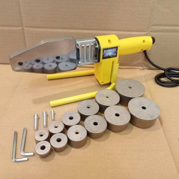 

Alat pemanas pipa ppr tomeco/pipe heather 1/2"-2" x1000wtt/set Tomeco
