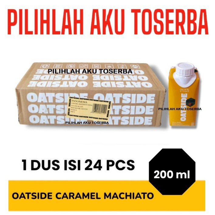 

OATSIDE CARAMEL MACCHIATO Susu Oat Milk 200 ml - ( 1 DUS ISI 24 )