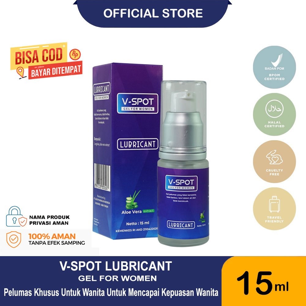 [NASA] V-SPOT ORGASMIC GEL FOR WOMEN NASA - PERANGSANG WANITA PELUMAS KHUSUS WANITA