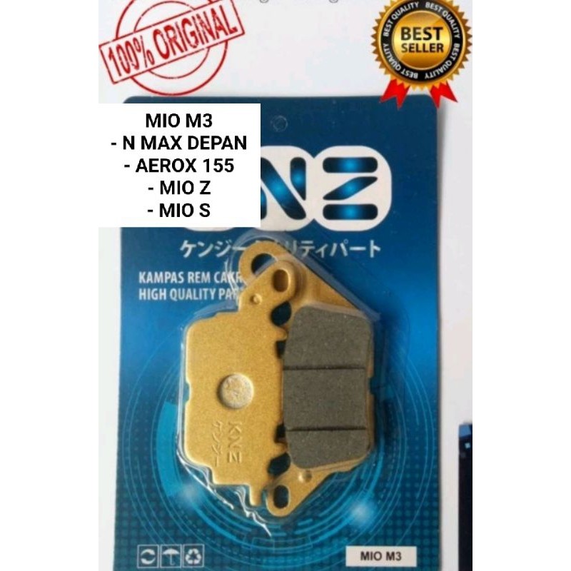 DISPAD KANVAS REM DEPAN KAIN REM DEPAN MIO M3- N MAX DEPAN- AEROX 155- MIO Z- MIO S