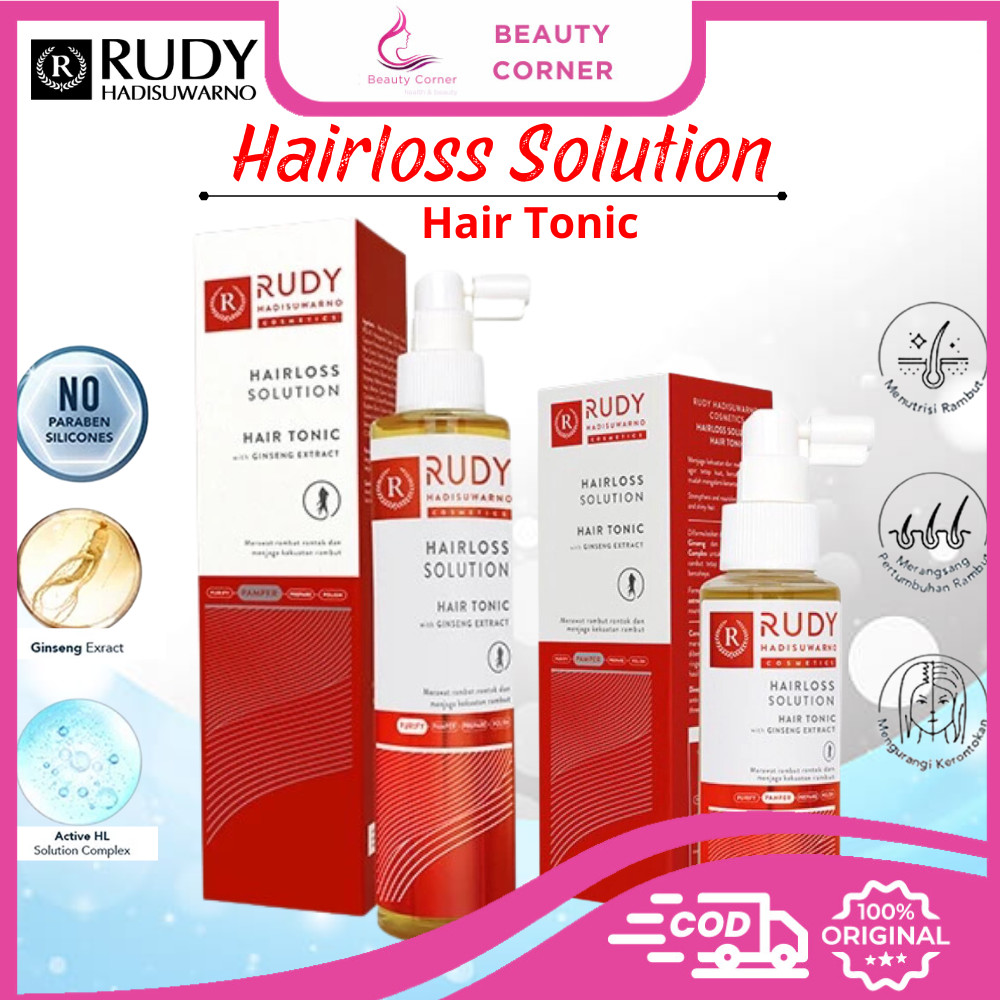 Rudy Hadisuwarno Hairloss Solution Hair Tonic