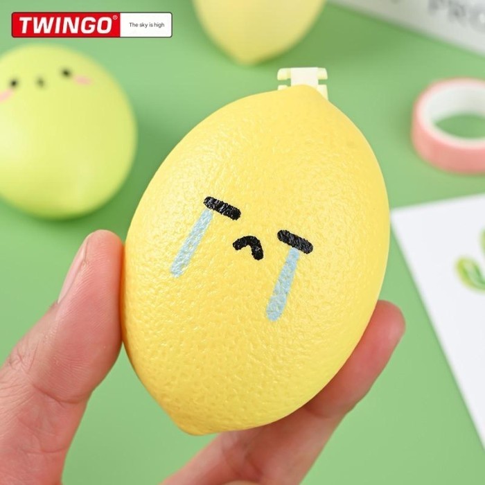 

[LOGU] Tipex Lucu kartun Lemon, Tip-ex kertas roll Correction Tape