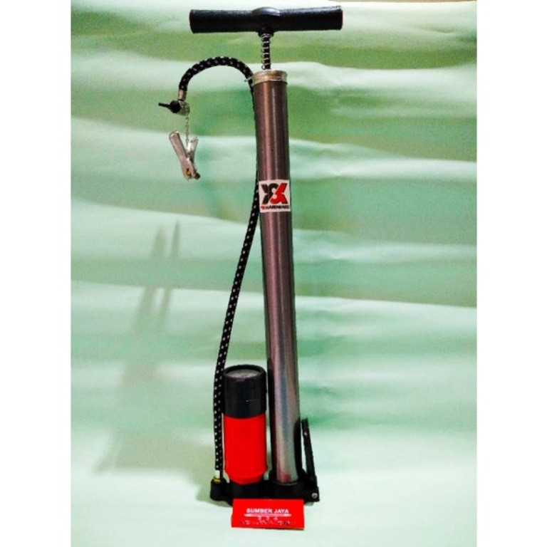 POMPA ANGIN PANJANG MANUAL motor sepeda motor/mobil tabung