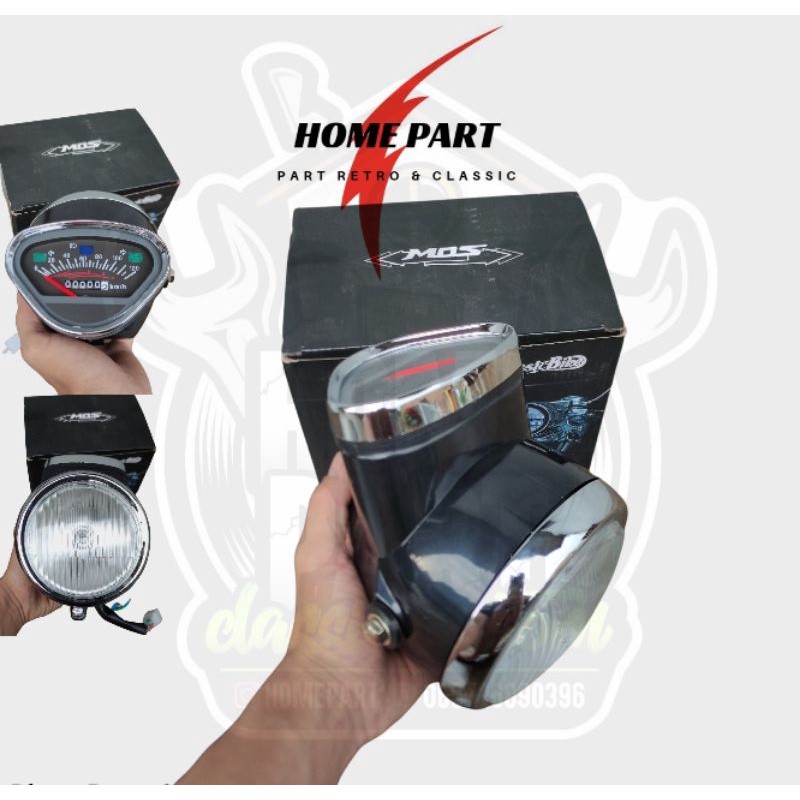 LAMPU DEPAN S90 GORILLA MONKEY IMPORT