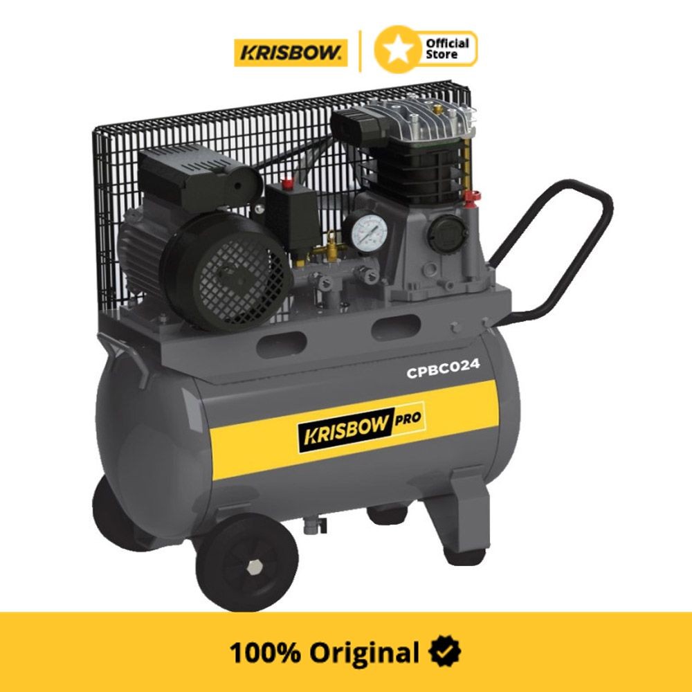 Krisbow Air Compressor Kompresor Angin 2Hp 40L 8Bar Cpbc024