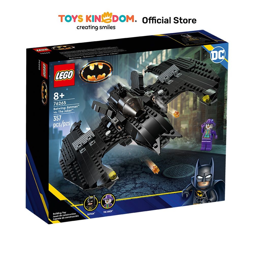 Toys Kingdom Lego Dc Batman Batwing Batman Vs The Joker 76265 Toys Kids Toy Mainan Edukasi Anak Perm