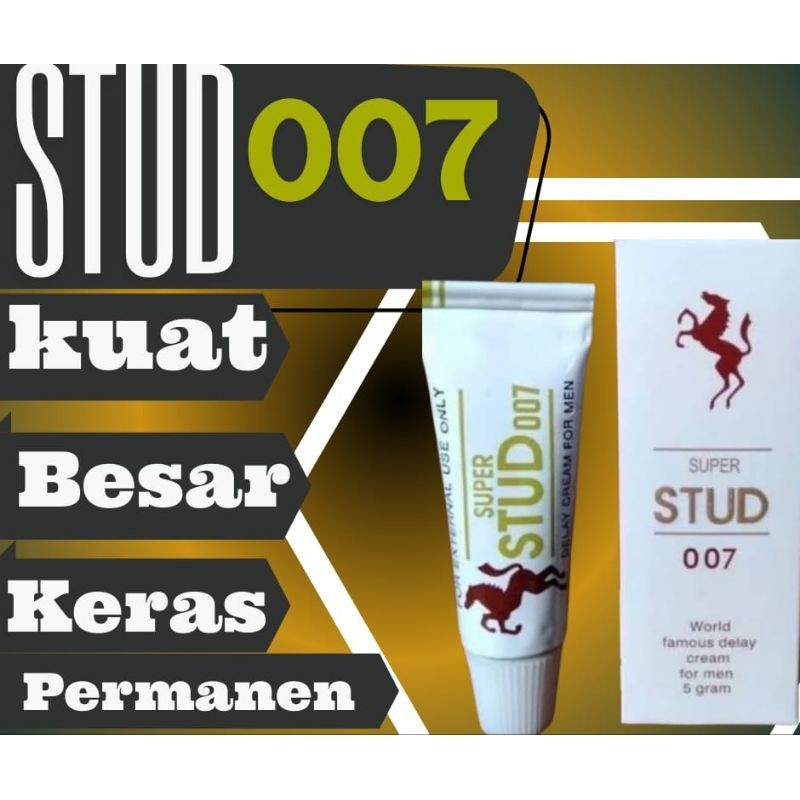 { HERBAL STORE } Super Stud 007 Asli Obat Kuat Ereksi Tahan Lama Original 100%
