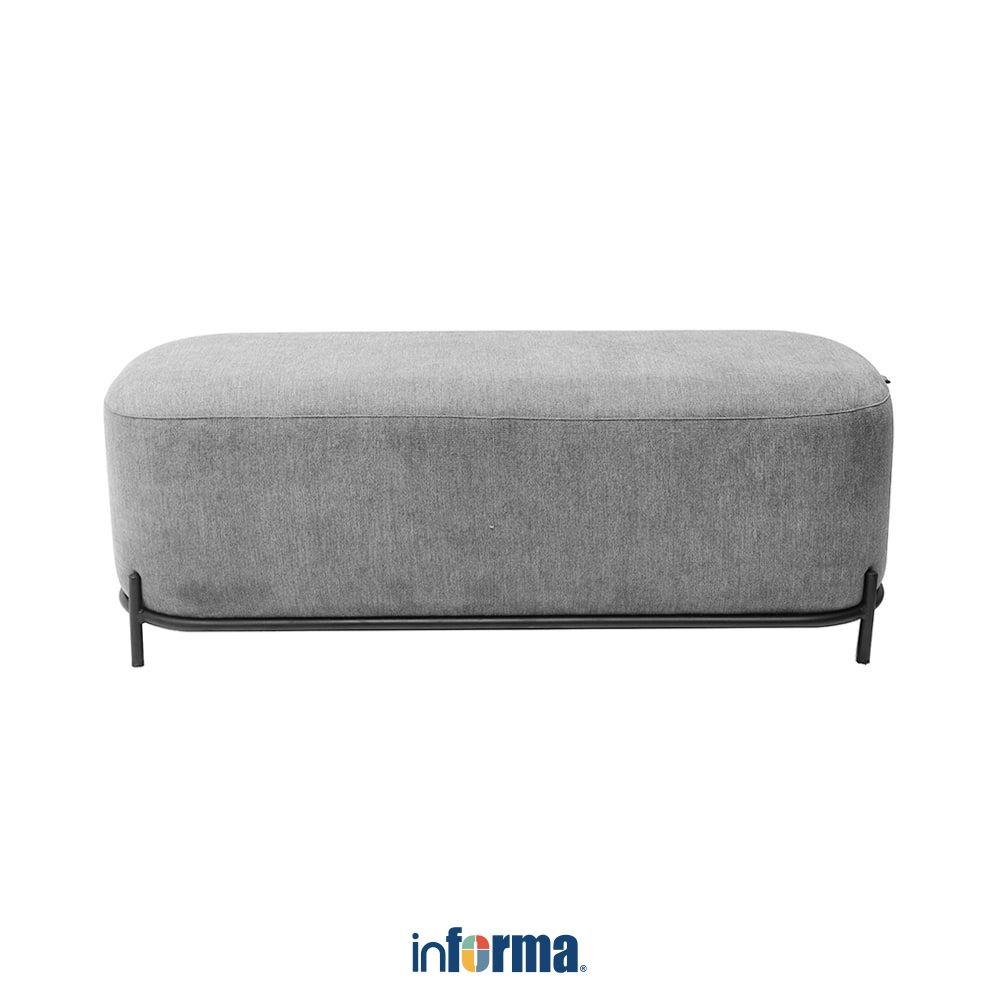 Informa Snowden Bangku - Abu-Abu Kursi Taman Garden Chair Outdoor Furniture Furnitur Halaman