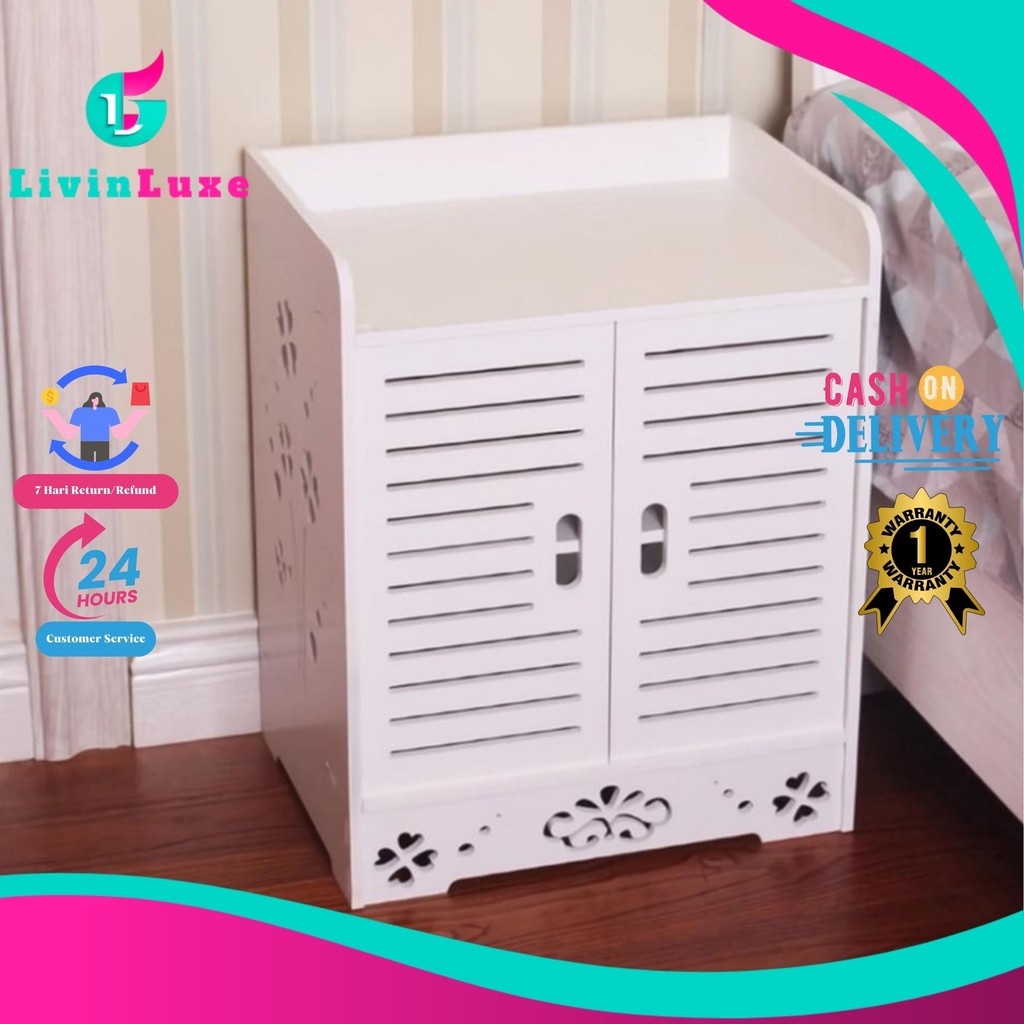 LivinLuxe - Rak organizer Pakaian Baju Celana Kaos Kaki Buku Pelajaran Koleksi Majalah Novel Komik T