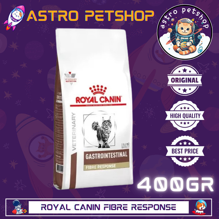 Royal Canin Vet Fibre Response Cat 400gr Gastrointestinal Fibre Response 400gr