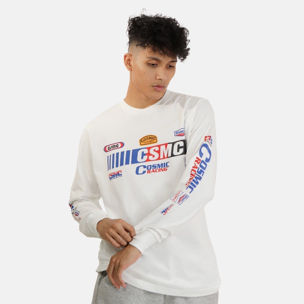 Cosmic T-Shirt Kaos Pria Race Division Lengan Panjang