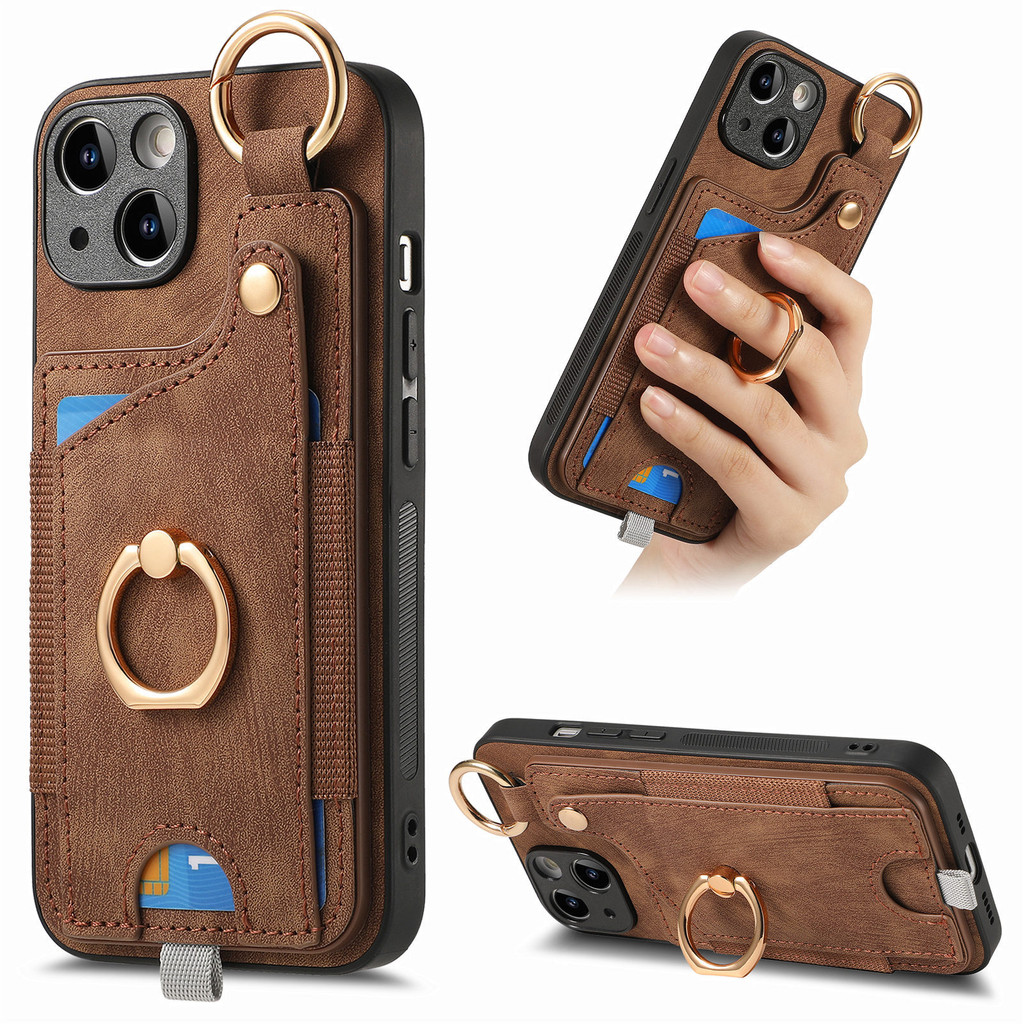 Suitable for Xiaomi Poco X6 X5 X4 X3 Pro NFC GT Leather mobile phone case ring card mobile phone cas