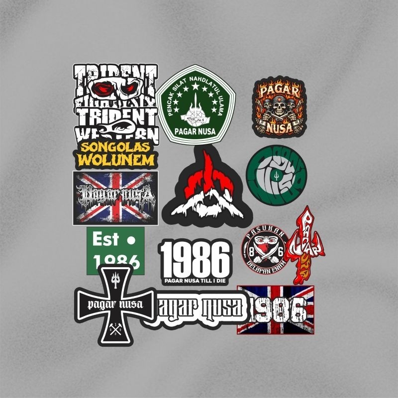 

Stiker Pagar Nusa Trident Isi 14 Pcs - Stiker Anti Air Cocok Digunakan Untuk Hiasan By Trident