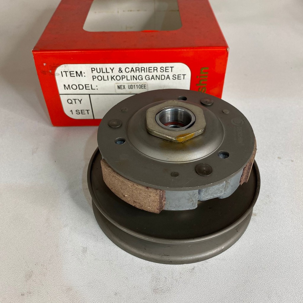 Poli Pulley Pully Set  Kampas Kopling Ganda Assy NEX Denshin