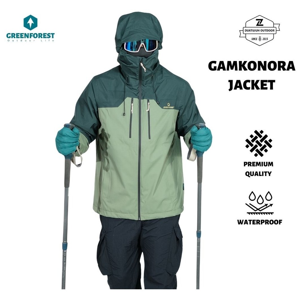 Greenforest Gamkonora Jaket Gorpcore Waterproof