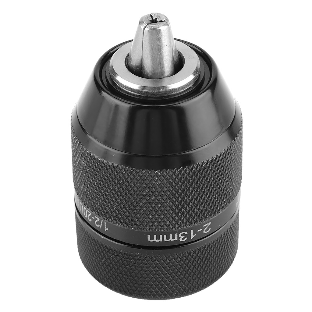 13mm Metal Drill Chuck 1/2 Mount Self Locking Keyless Drill Chuck Metal Drill Chuck Electric Drill C