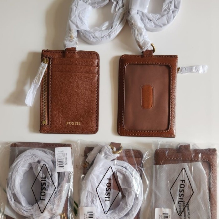 

Lanyard Fossil id card - Cokelat