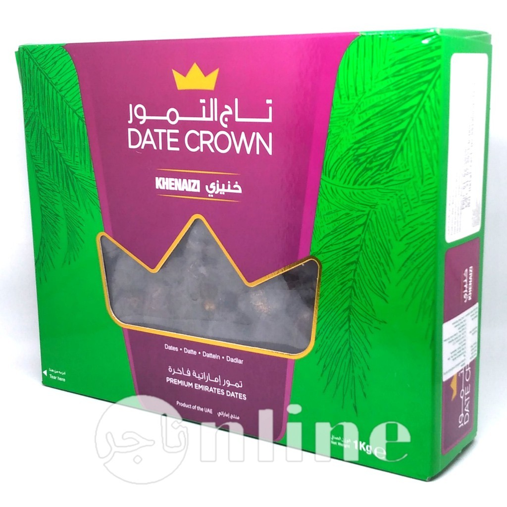

Kurma Date Crown Khenaizi 1 Kg / Khenaiji Original BARU exp2021
