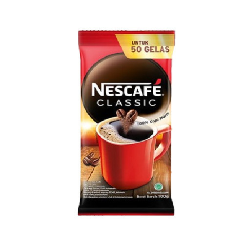 

Nescafe Classic Kopi Instan Sachet 90 gr - AMR