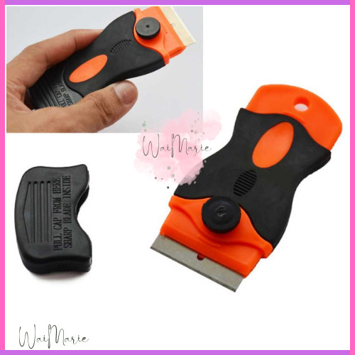 

Pisau Pengupas Stiker Serbaguna Scraper Knife for Car Sticker - QD-0485