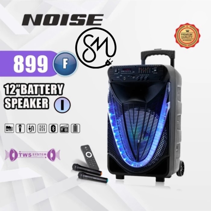 Speaker Bluetooth Portable Meeting Noise NS-899 FI 12 inc inch 899FI