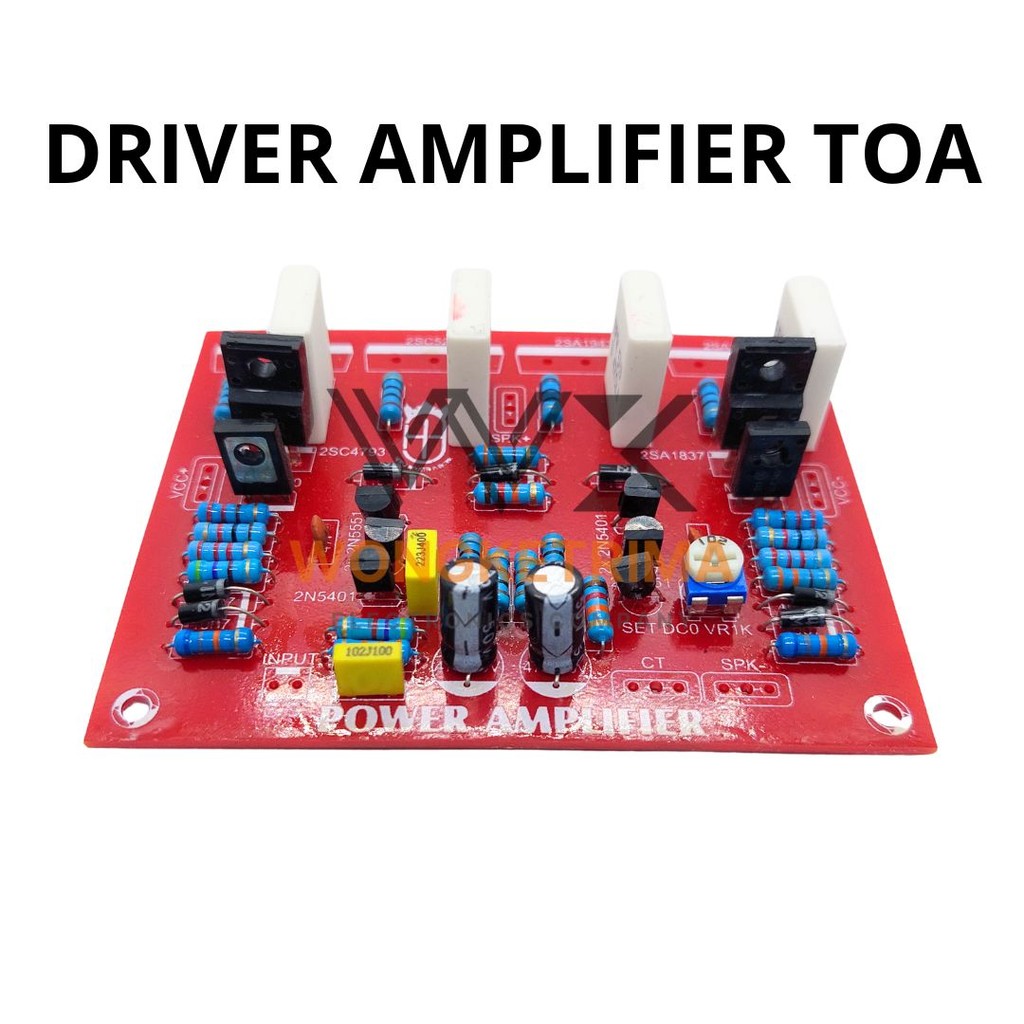 DRIVER AMPLIFIER TOA POWER AMPLI TOA DRIFER HORN