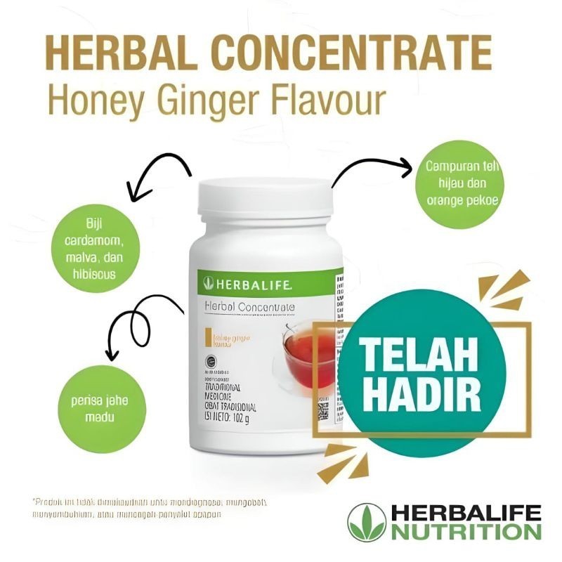 

HERBAL.LIFE Tea Concentrate Gingger Honey - Pembakar Lemak tubuh - Pelangsing Badan Alami - Menurunkan Berat Badan Tanpa Diet Ketat