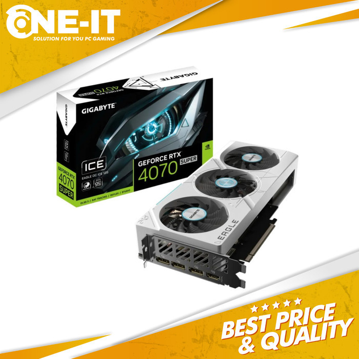 VGA Gigabyte GeForce RTX 4070 SUPER EAGLE OC ICE 12G 12GB GDDR6