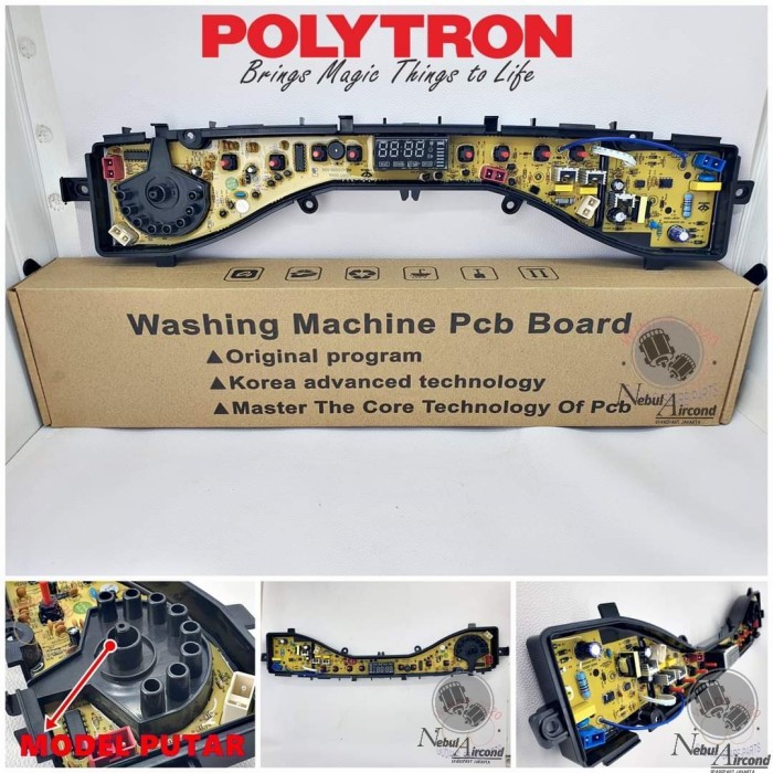 HS99 modul mesin cuci polytron zeromatic