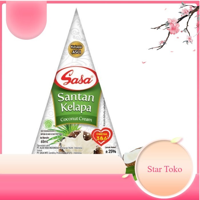 

SASA SANTAN CAIR 65ml / Santan Cair